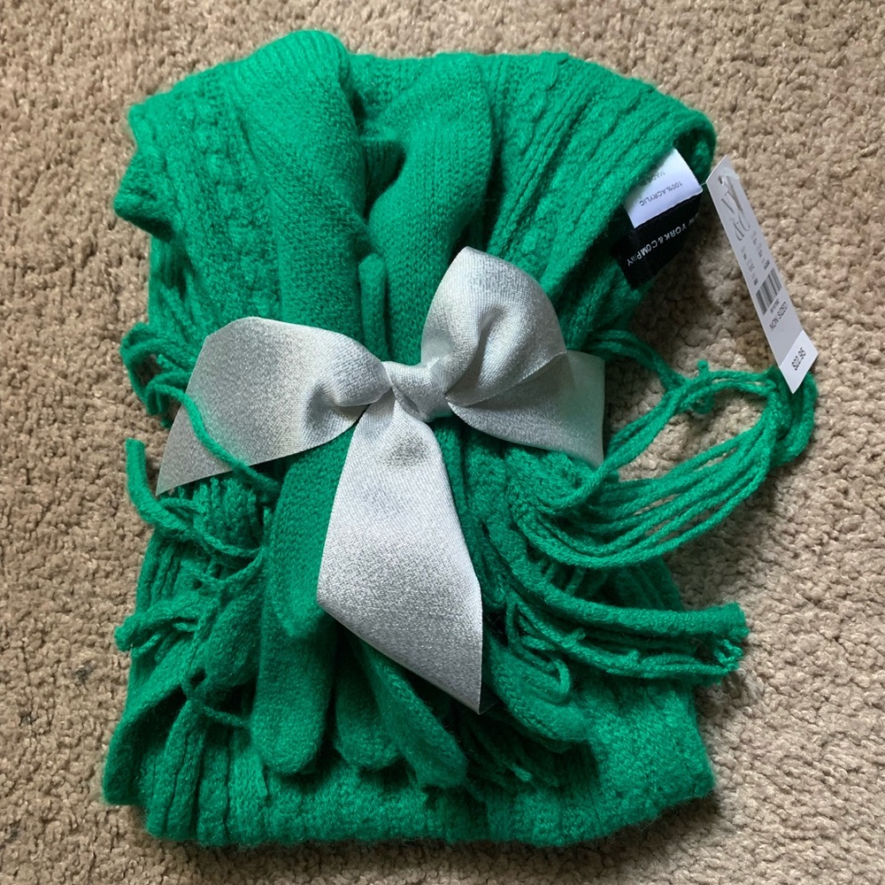 NWT New York & CO. Gloves & Scarf